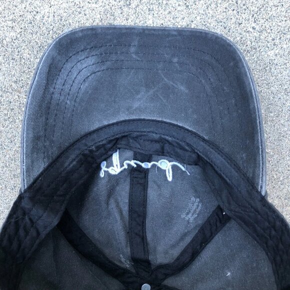 FUNKY JUNQUE Squad Hat Unisex Adult Grey Adjustable Cap 100% Cotton​ - Picture 5 of 5